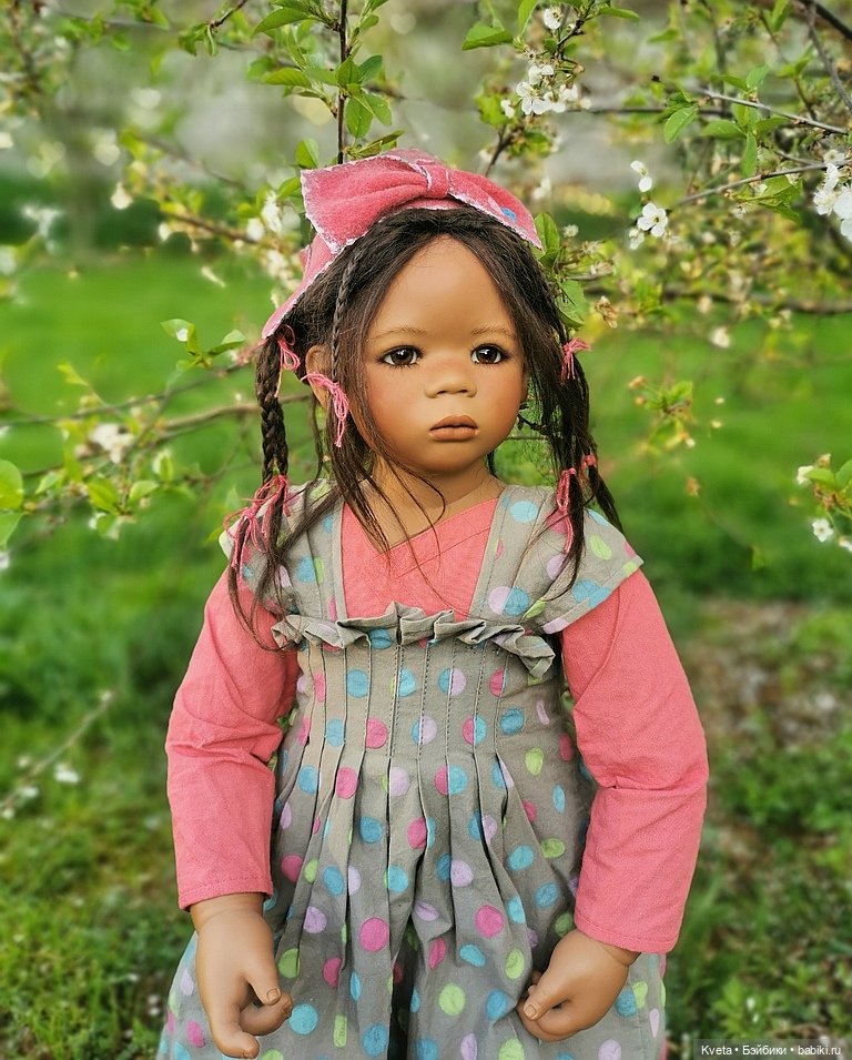 Лелети в весеннем саду — Куклы Annette Himstedt (Аннетт Химстедт): коллекционные