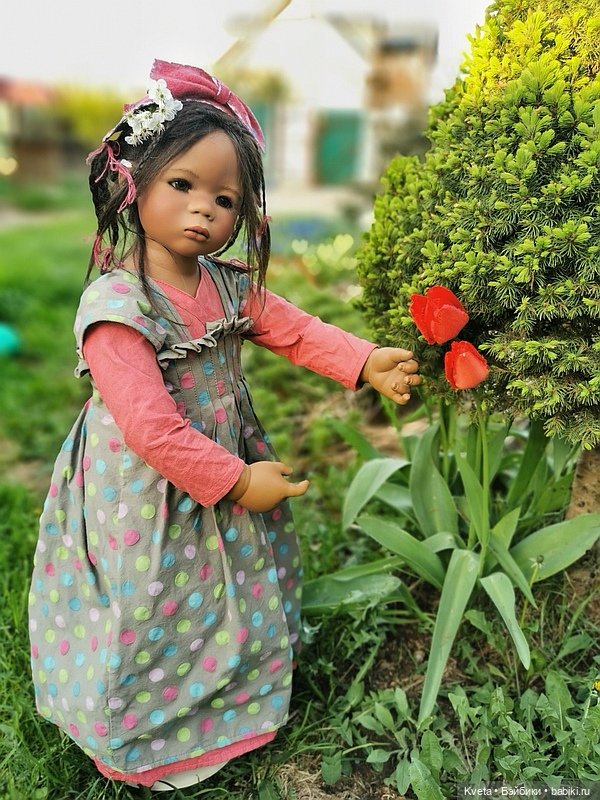 Лелети в весеннем саду — Куклы Annette Himstedt (Аннетт Химстедт): коллекционные (фото 5)