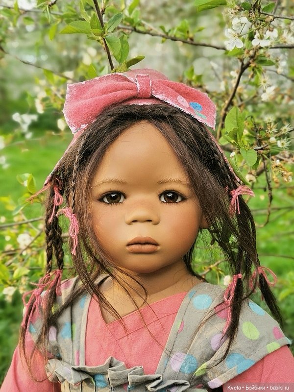 Лелети в весеннем саду — Куклы Annette Himstedt (Аннетт Химстедт): коллекционные (фото 3)