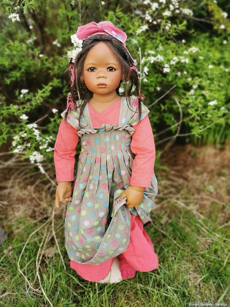 Лелети в весеннем саду — Куклы Annette Himstedt (Аннетт Химстедт): коллекционные