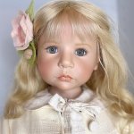 Sahra-Rachel( Сара-Рейчел) с куколкой Patti от Hildegard Gunzel WPM