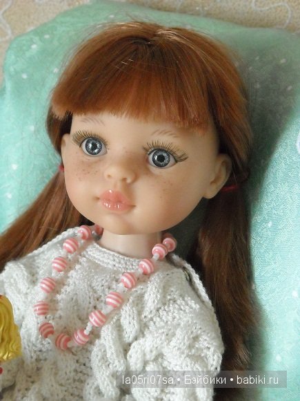 А к весне приходит... солнечный зайчик. Куклы Paola Reina (фото 9)