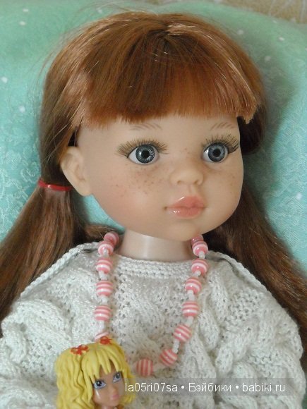 А к весне приходит... солнечный зайчик. Куклы Paola Reina (фото 8)