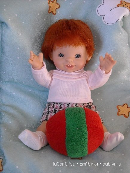 А к весне приходит... солнечный зайчик. Куклы Paola Reina (фото 4)