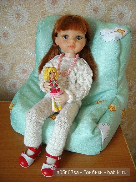 А к весне приходит... солнечный зайчик. Куклы Paola Reina (фото 7)
