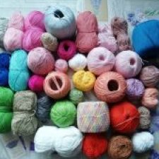 Пряжа для вязания куклам