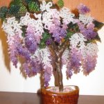 Цветы из бисера