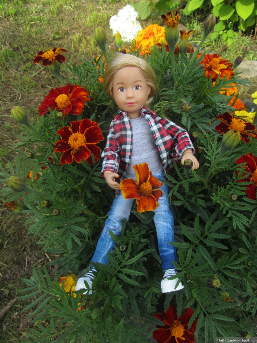 Вера Крузенлинг на даче. Kathe Kruse Kruselings Doll (фото 4)