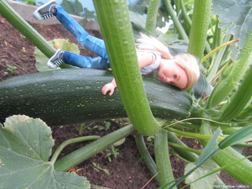 Вера Крузенлинг на даче. Kathe Kruse Kruselings Doll