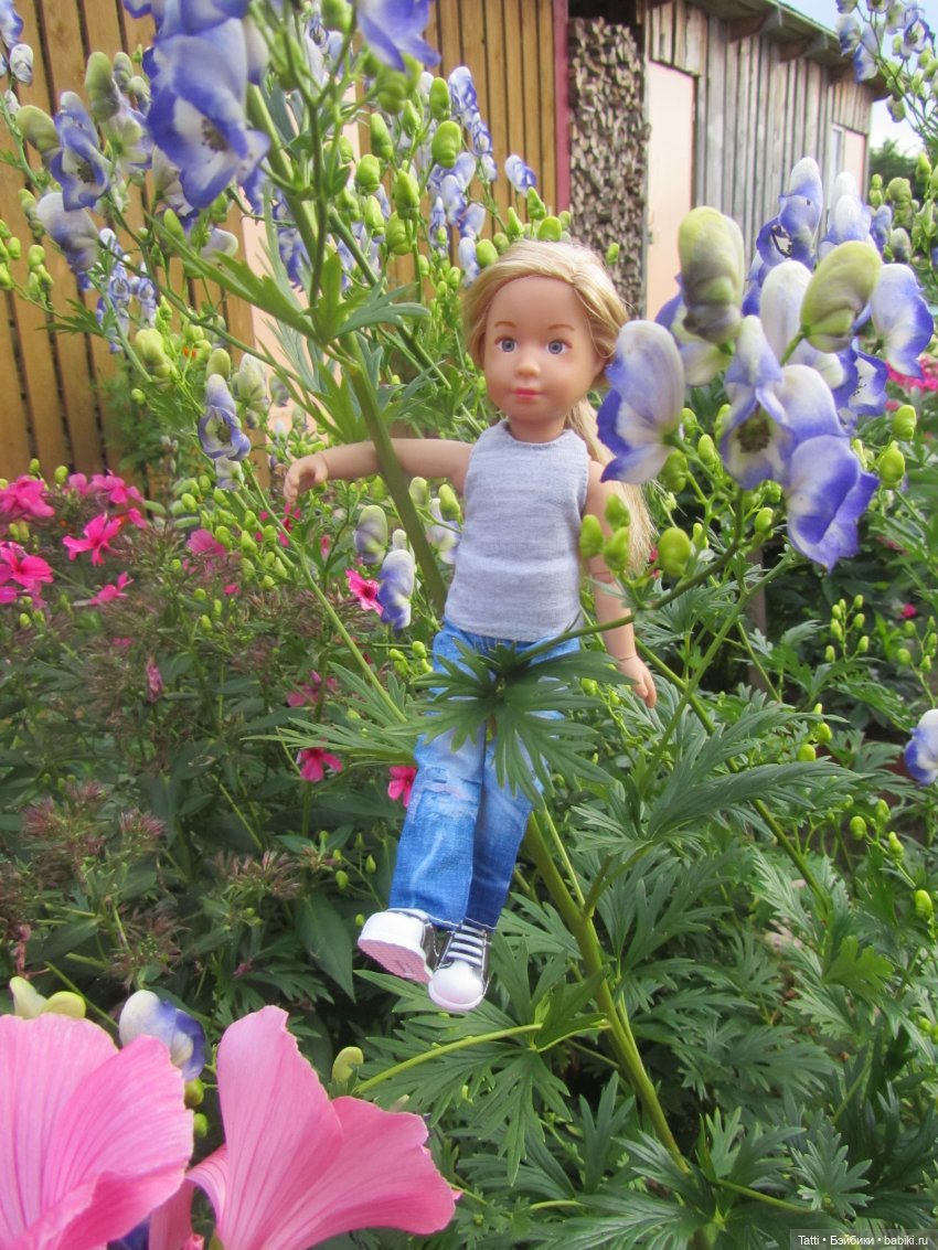 Вера Крузенлинг на даче. Kathe Kruse Kruselings Doll (фото 10)