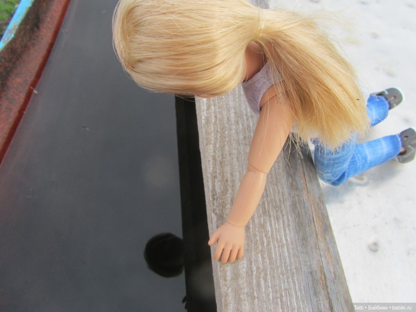 Вера Крузенлинг на даче. Kathe Kruse Kruselings Doll