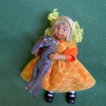 Лиза, авторская кукла