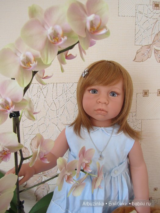 Нежная Викулечка. Коллекционная кукла Lee Middleton