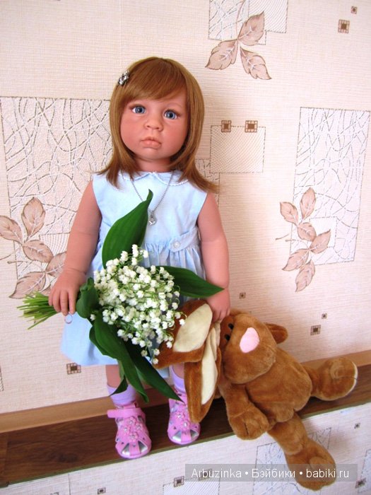 Нежная Викулечка. Коллекционная кукла Lee Middleton