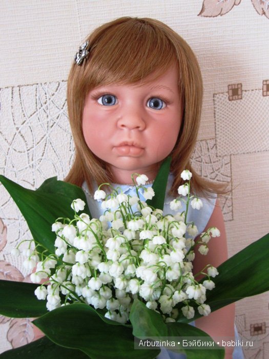 Нежная Викулечка. Коллекционная кукла Lee Middleton