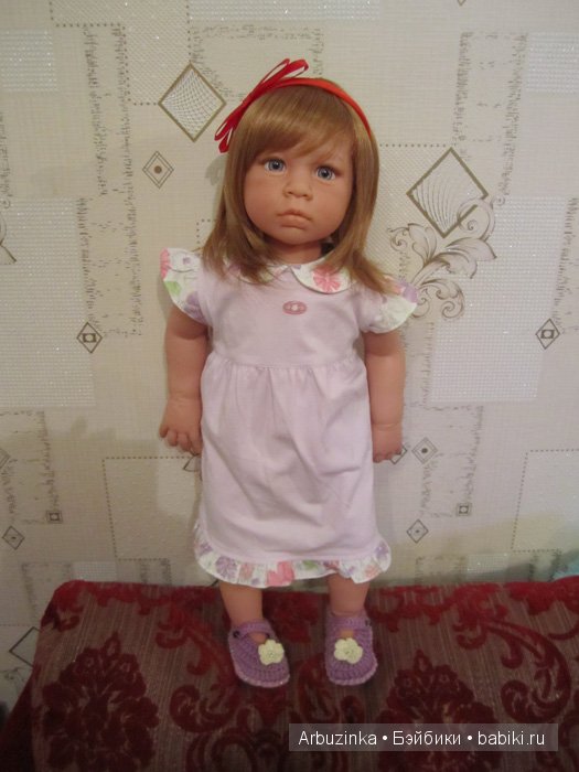 Нежная Викулечка. Коллекционная кукла Lee Middleton (фото 4)
