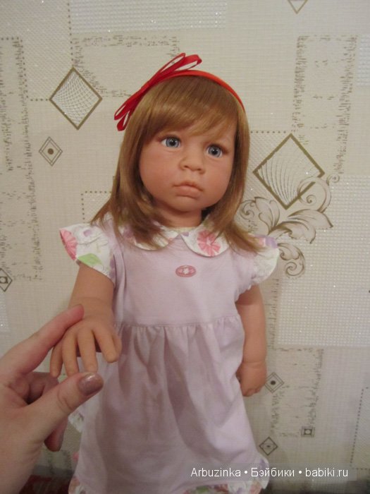 Нежная Викулечка. Коллекционная кукла Lee Middleton (фото 5)