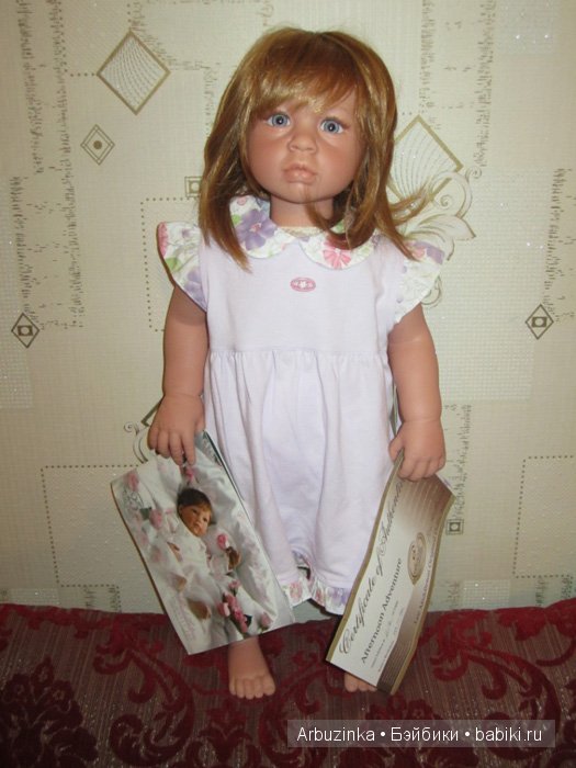 Нежная Викулечка. Коллекционная кукла Lee Middleton (фото 3)