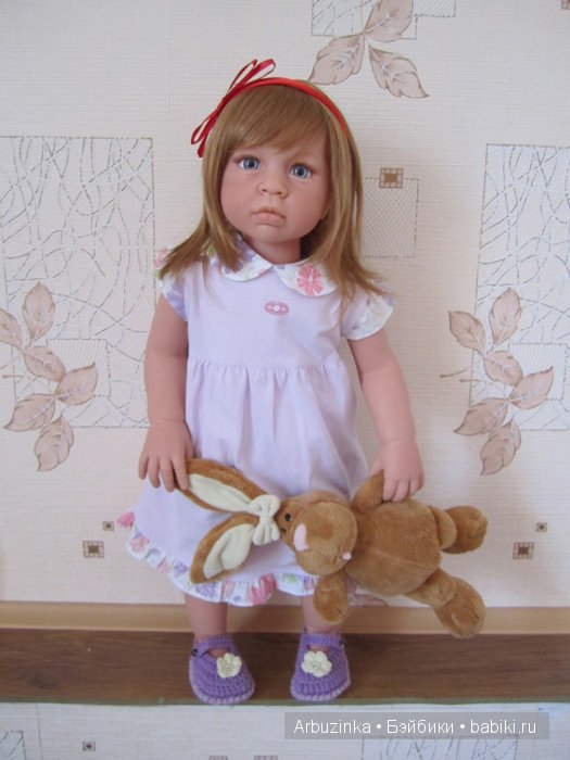Нежная Викулечка. Коллекционная кукла Lee Middleton (фото 6)