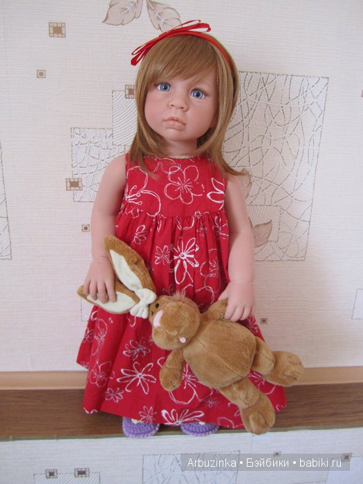 Нежная Викулечка. Коллекционная кукла Lee Middleton (фото 9)