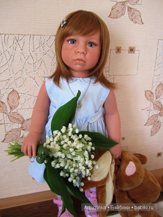 Нежная Викулечка. Коллекционная кукла Lee Middleton