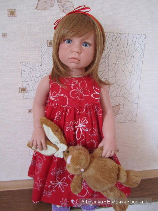 Нежная Викулечка. Коллекционная кукла Lee Middleton (фото 8)