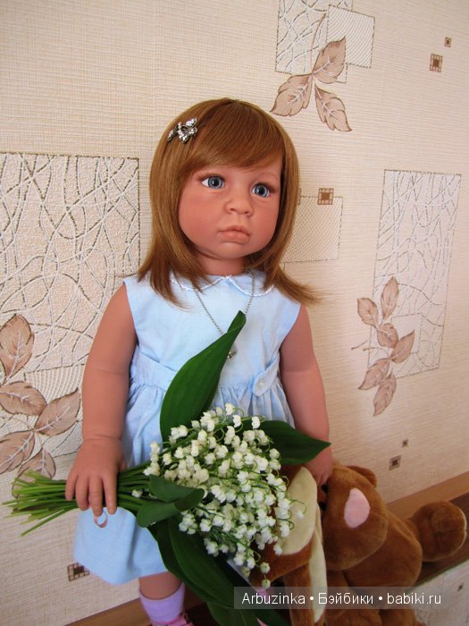 Нежная Викулечка. Коллекционная кукла Lee Middleton