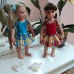 Наряды для моих девочек, кукол Gots 42-50см