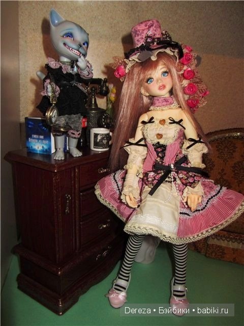 Люся в стране чудес. Unoa Lusis от Gentaro Araki и Cheshire от PiposLand (фото 7)