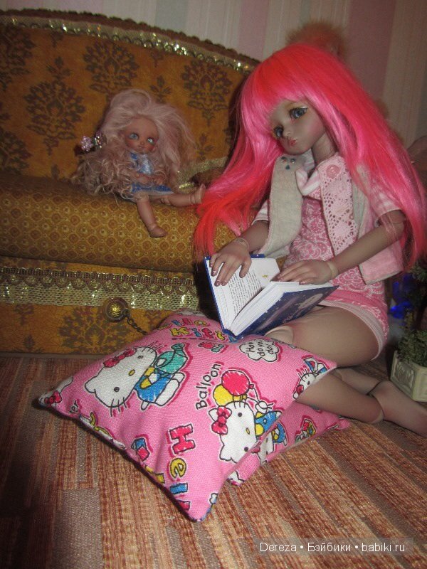 Играем в дочки-матери.LeekeWorld ProjectDoll Mikhaila и FairyLand Choco Puki (фото 6)