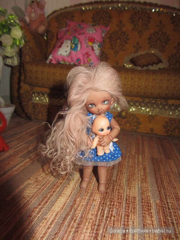 Играем в дочки-матери.LeekeWorld ProjectDoll Mikhaila и FairyLand Choco Puki (фото 8)