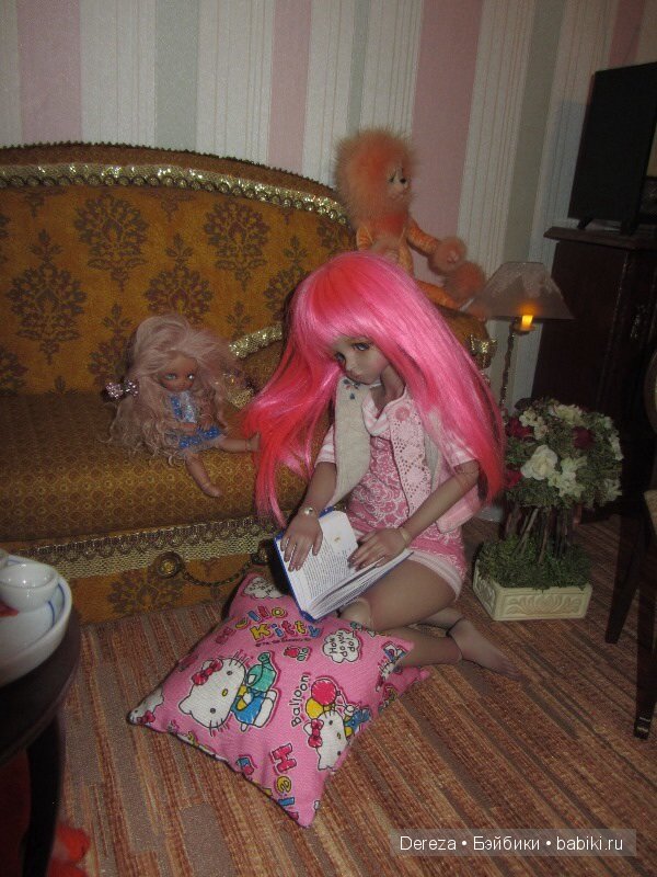 Играем в дочки-матери.LeekeWorld ProjectDoll Mikhaila и FairyLand Choco Puki (фото 5)