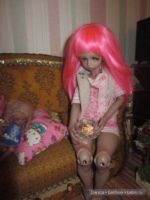 Играем в дочки-матери.LeekeWorld ProjectDoll Mikhaila и FairyLand Choco Puki