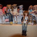 Распаковка MiniFee Chloe от Fairyland, а также сравнительные  фото других бжд кукол мсд формата, проживающих у нас