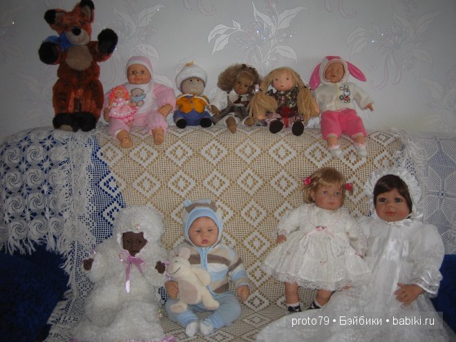 Моя небольшая коллекция кукол