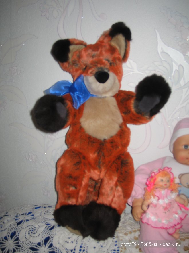 Авторский лисенок Дуняша