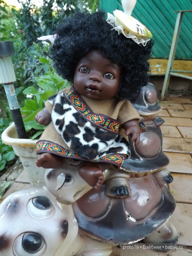 Шоколадка Ния на даче — Испанские куклы (разное): Vestida de Azul (фото 9)