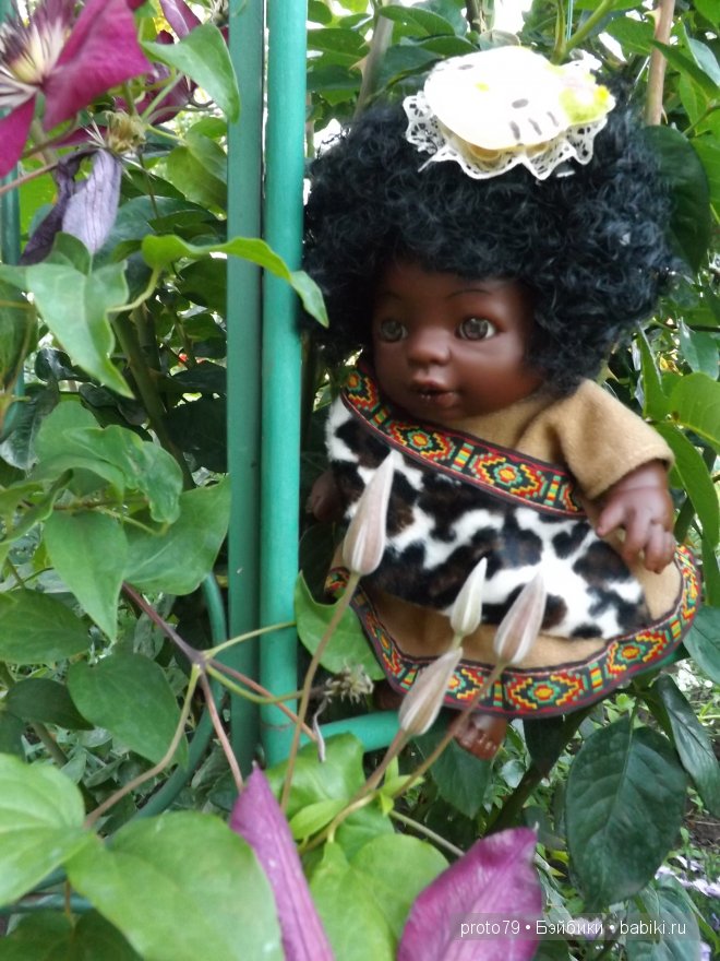 Шоколадка Ния на даче — Испанские куклы (разное): Vestida de Azul (фото 6)