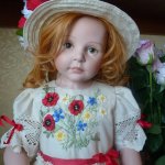 Девочка-лето. Платье для куклы