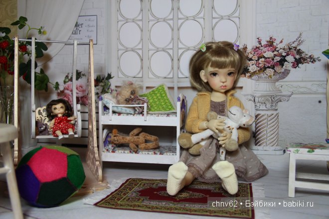 Маленькая мама. Кукла Kaye Wiggs (фото 7)