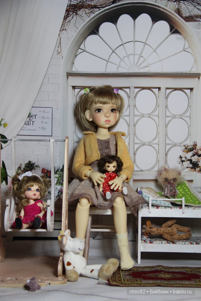 Маленькая мама. Кукла Kaye Wiggs (фото 9)