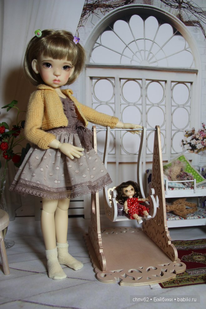 Маленькая мама. Кукла Kaye Wiggs (фото 8)