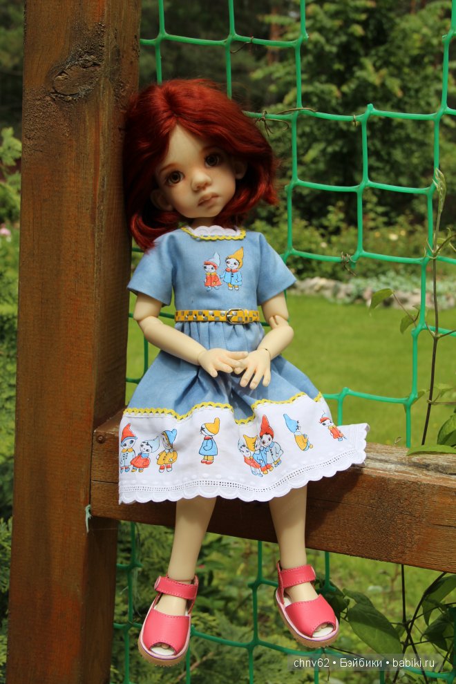 Талиска на даче. Кукла Kaye Wiggs (фото 8)