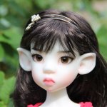 Белая Мики Kaye Wiggs, новый мейк