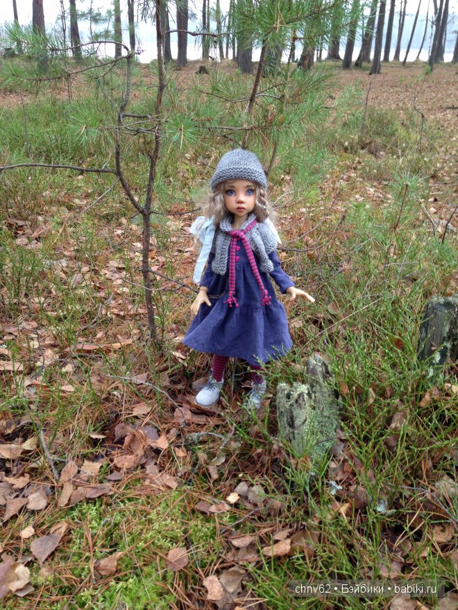 Маленькая девочка в большом лесу (фото 9)