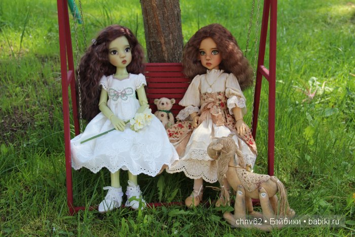 Летний день на даче — Куклы Kaye Wiggs (Кайе Виггс): авторские BJD (БЖД)