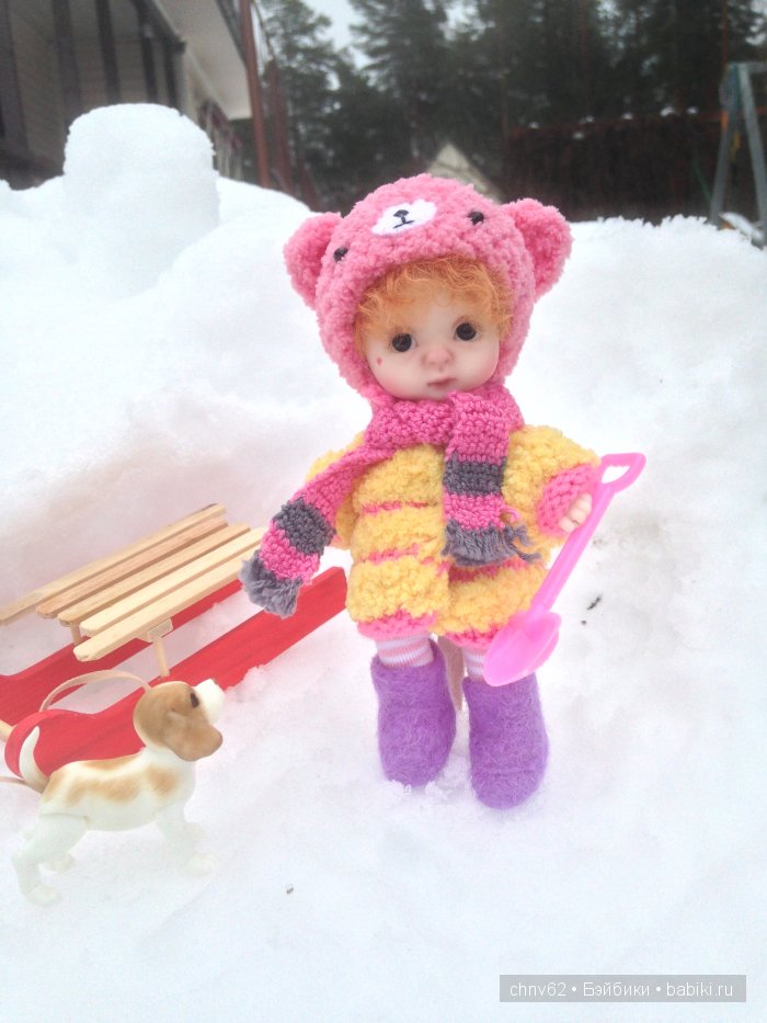 Шурочка - на даче | Бэйбики Шурочка - на даче — Куклы Nikki Britt (Никки Бритт): авторские BJD (БЖД) (фото 5)