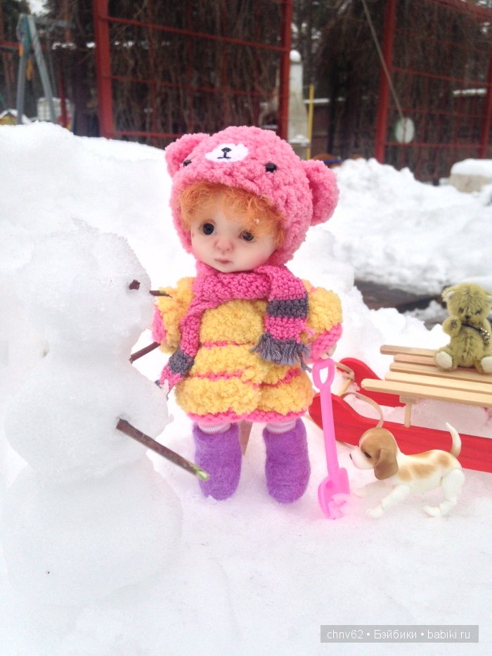 Шурочка - на даче | Бэйбики Шурочка - на даче — Куклы Nikki Britt (Никки Бритт): авторские BJD (БЖД) (фото 6)