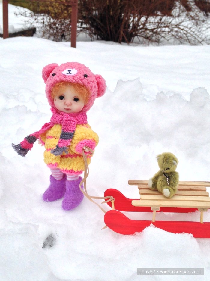 Шурочка - на даче | Бэйбики Шурочка - на даче — Куклы Nikki Britt (Никки Бритт): авторские BJD (БЖД) (фото 2)