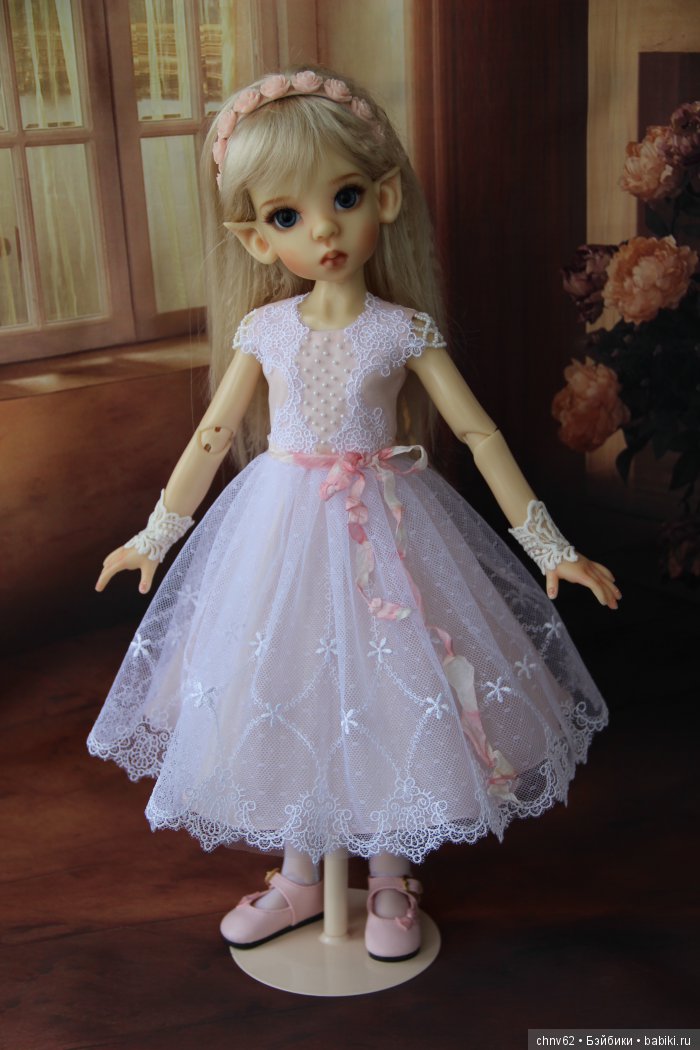 Кружева, кружева — Куклы Kaye Wiggs (Кайе Виггс): авторские BJD (БЖД) (фото 3)